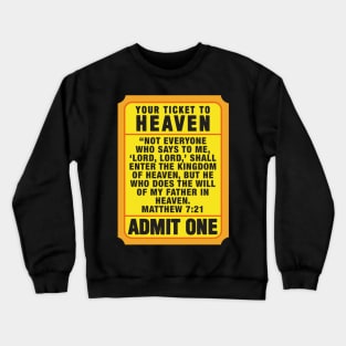 Matthew 7:21 Crewneck Sweatshirt